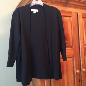 Black Cardigan Sweater